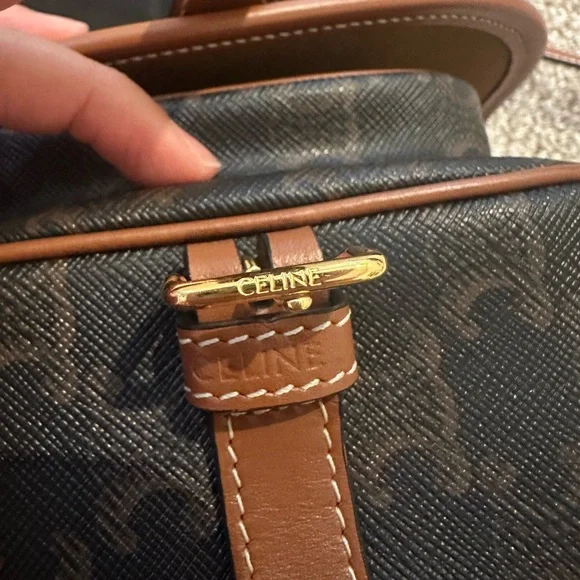 Celine triomphe folco crossbody bag - Picture 6 of 8